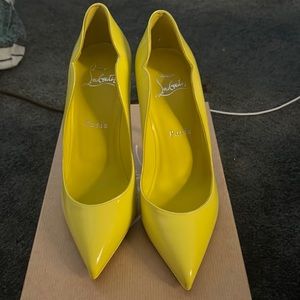 Christian Louboutin 100 patent hot chick size 36 brand new